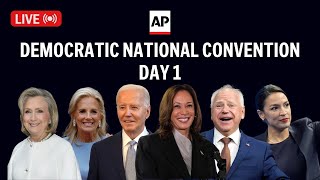 DNC LIVE Day 1 of Democratic National Convention in Chicago [upl. by Aneekan]