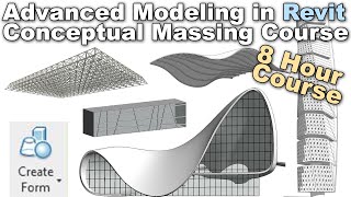 Advanced Modeling in Revit  Conceptual Massing Course [upl. by Engedi]