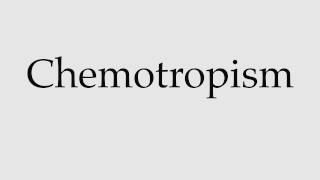 How to Pronounce Chemotropism [upl. by Yorztif]