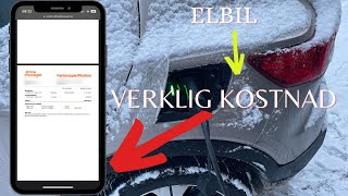 Kostnad Per Mil Verkliga Siffror  ElBil  Volvo XC40 Recharge MY 2024 [upl. by Mae]