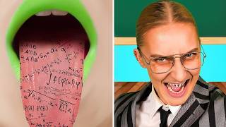 We Are Hiding From The Bad Teacher At School  Funny Moments [upl. by Faludi]