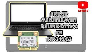 Error Ralink RT3290 en HP 240 G3 [upl. by Shakespeare]