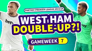 BEST FPL GW7 PLAYERS TO OWN  Scout Picks Bus Team  fantasypremierleague fantasyfootball [upl. by Torrell]