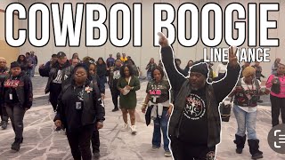 COWBOI BOOGIE LINE DANCE [upl. by Higinbotham]