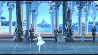 女性ヴァリアシオン「白鳥の湖」パ・ド・トロワ、ローマ歌劇場バレエ団 2021 1st V quotSwan Lakequot Pas de troise Teatro dellOpera di Roma [upl. by Yentruoc745]