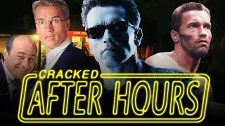 After Hours  All Arnold Schwarzenegger Movies Are In The Same Terminator Universe [upl. by Yrotciv]