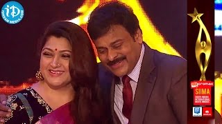 Dr Chiranjeevi Honored as Brand Ambassador of Indian Cinema  SIIMA 2014 [upl. by Xylina815]