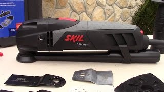 Come funziona un ATTREZZO MULTIFUNZIONE Skil  How a Skil multifunction tool works [upl. by Ennayelhsa]