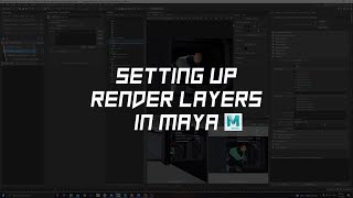 Setting Up Render Layers in Maya Arnold  Tutorial [upl. by Ademordna773]