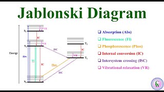 Jablonski diagram [upl. by Eiclek]