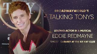 Tony Award Nominee Eddie Redmayne on CABARET on Broadway [upl. by Sephira232]