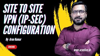 StepbyStep IPSec SitetoSite VPN Configuration for Network Security [upl. by Ventre]