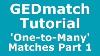 GEDmatch Tutorial Basic Introduction to OnetoMany Matches  Part 1 [upl. by Norean]