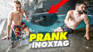 ON A PRANK INOXTAG DANS LA PISCINE DU CHALET [upl. by Wakeen749]