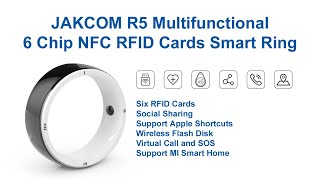 JAKCOM R5 Multifunctional Six RFID Cards NFC Smart Ring [upl. by Animor]