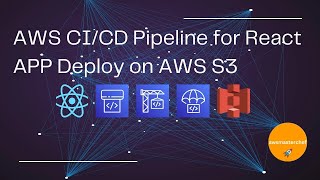 Automated Deployment Pipeline for React App Deployment on AWS S3 [upl. by Yer]