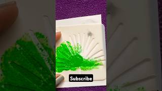 Satisfying painting 🎨 using Stencil 1 shorts art stencil painting satisfyingasmr shortfeed [upl. by Serica19]