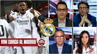 REAL MADRID GOLEA con autoridad al Liverpool en la UEFA Champions League  Jorge Ramos y Su Banda [upl. by Ellessig]