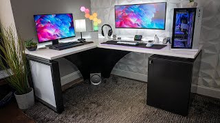 Building My Custom Gaming Desk [upl. by Dewey]