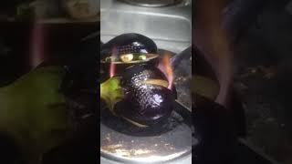 cooking baigan my kucing saminashaikhp5t [upl. by Hokanson666]