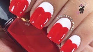 Cartoon Heart Nails by The Crafty Ninja [upl. by Wade]