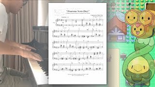 quotFloaroma Townquot from quotPokémon DPPtquot  Piano Cover  Sheets [upl. by Suidualc]