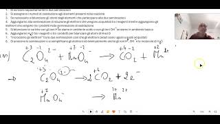 Esercizio n 10 bilanciamento di una reazione redox in ambiente acido [upl. by Shanta138]