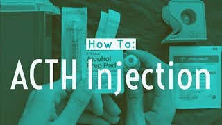 How to give an ACTH injection in an Infant  ACTHAR  Specially Haniya [upl. by Parris]