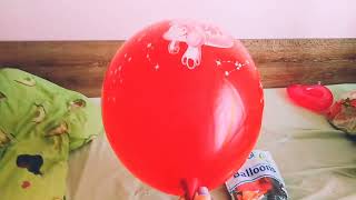 14 inch red balloon nonpop [upl. by Ford]