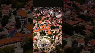 Plovdiv plovdiv bulgaria drone djiair3 cinematic dronevideo theatre roman tourism [upl. by Jelsma594]