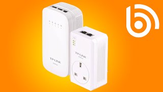 TPLINK TLWPA4530KIT WiFi HomePlug kit introduction [upl. by Olivero]