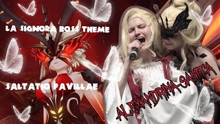 AlexandrinaSanita — La Signora Boss Theme — Saltatio Favillae Genshin Impact [upl. by Fayola]