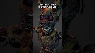 Why is Burntraps Model so WEIRD in FNAF Security Breach fnaf fivenightsatfreddys securitybreach [upl. by Shir]