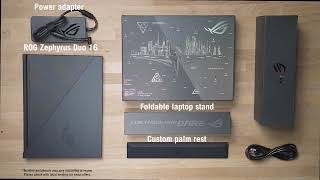 Unboxing the ROG Zephyrus Duo 16 GX650 [upl. by Ainar236]