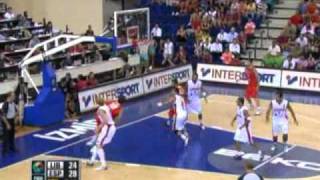 Lebanon Vs Spain  2010 FIBA World Championship Round 1 [upl. by Areyk]