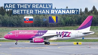 TRIPREPORT  WizzAir ECONOMY  Bratislava  Tuzla  Airbus A320 [upl. by Atiuqahs]