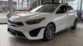 2024 Kia Ceed GTPlusLine 15 TGDI 160 pk DCT7 Deluxe White  Virena Autogroep  WALKAROUND [upl. by Bubb]