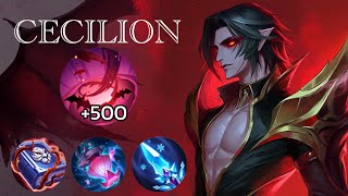 MLBB Cecilion gameplay  12224 [upl. by Anileuqcaj]