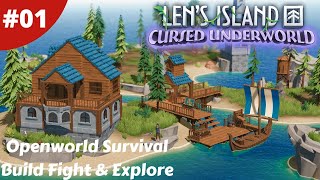 Build Fight Farm amp Explore Game Changing Cursed Underworld Update  Lens Island  01  Gameplay [upl. by Idona722]