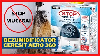 Aero 360 ceresit  Absorbant umiditate eficient anti mucegai anti condens [upl. by Aerdnaxela]