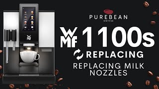 WMF1100s  Replacing Milk Nozzles [upl. by Gussi]