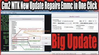 CM2 MTK MT2 New Update V223 2021 Repaire Damaged Emmc Resaise in One Click [upl. by Hertzfeld]