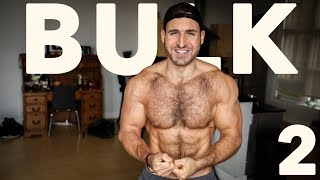 Full Day Of Eating On A Bulk amp For Gaining Muscle  Lean Bulk Diet Ep2 [upl. by Boyse257]