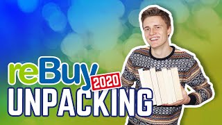 reBuy UNPACKING So viel Lesestoff für 2020 Dezember 2019  Henjos Buchleben [upl. by Natloz]