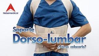 Como colocar una faja lumbar [upl. by Arun838]