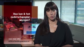 Hoe kan ik het ouderschapsplan wijzigen [upl. by Alludba]