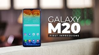 Samsung Galaxy M20 First Impressions [upl. by Eitra]