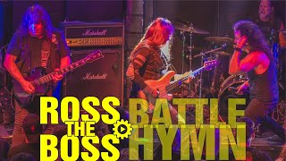 ROSS THE BOSS  Battle Hymn manowar cover live 972024 8ball  Thessaloniki  Greece [upl. by Desirea167]