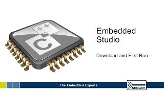 Embedded Studio Download amp First Run [upl. by Aicina803]