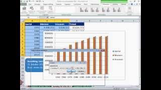 Excel  Grafieken in Excel  de basis incl aanpassingen en sneltoetsen [upl. by Garrik]